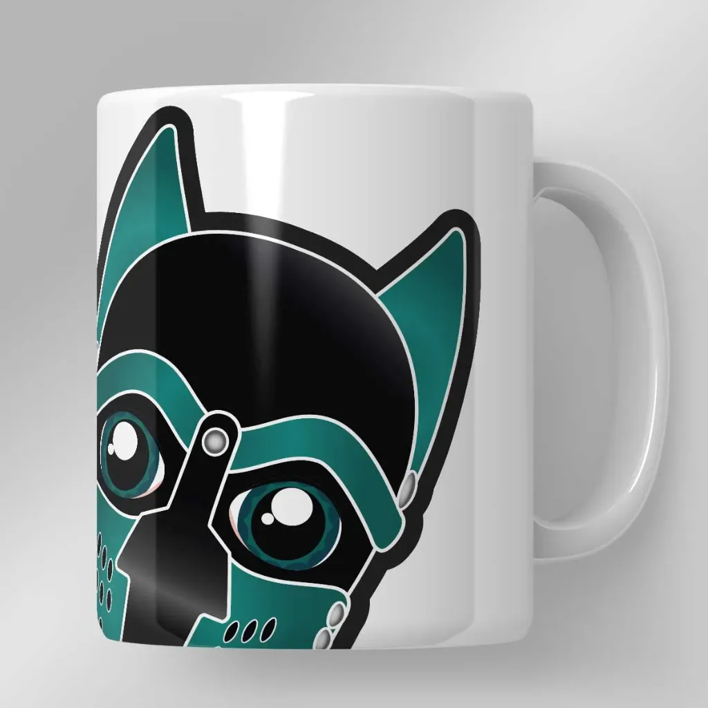 Teal Puppy