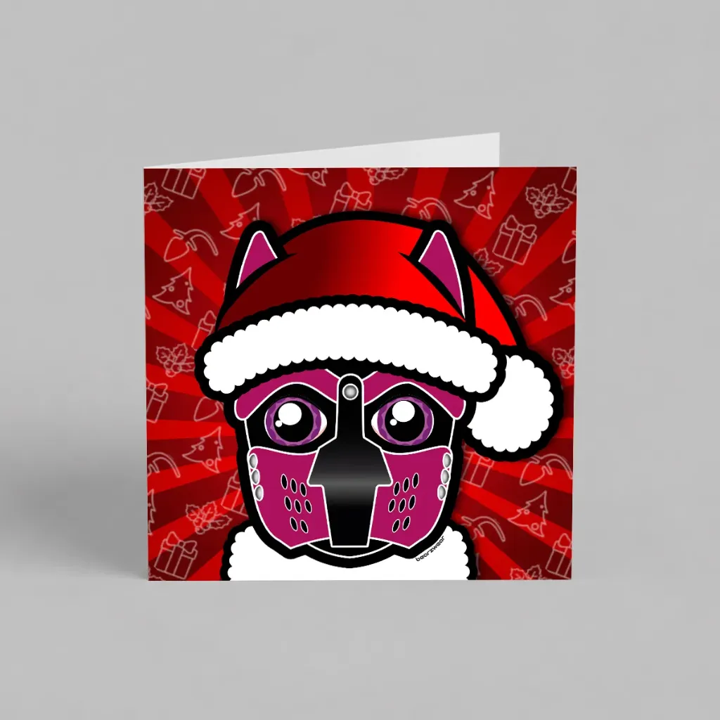 Santa Pup Pink