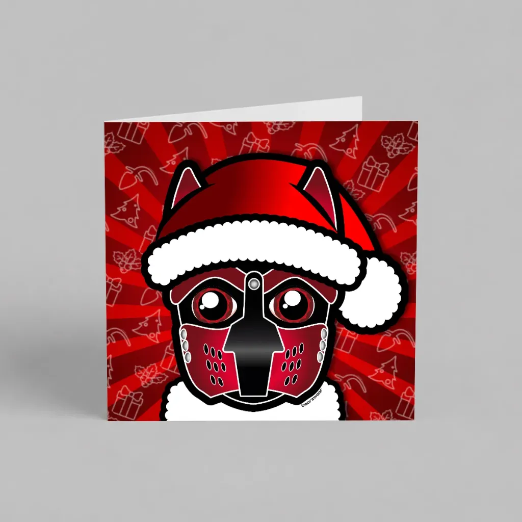 Santa Pup Red