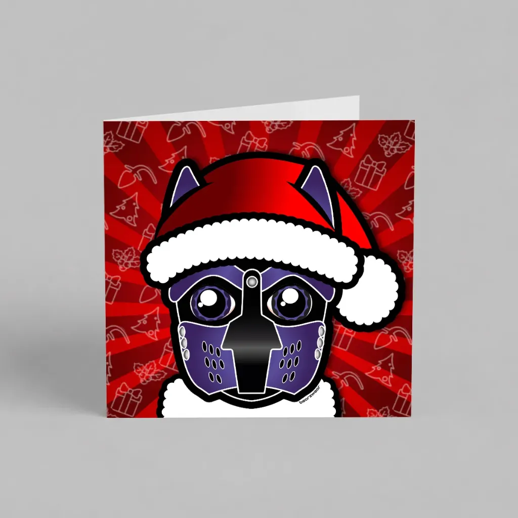 Santa Pup Violet