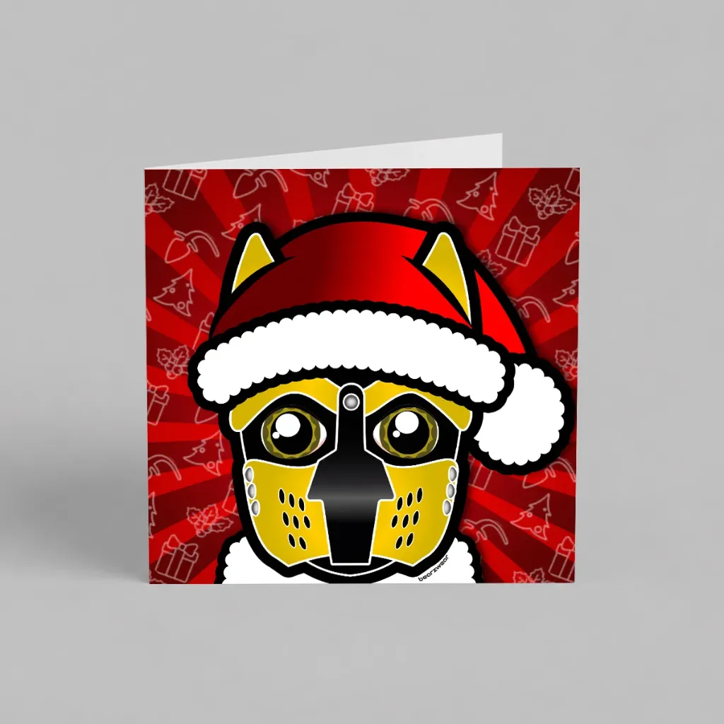 Santa Pup Yellow