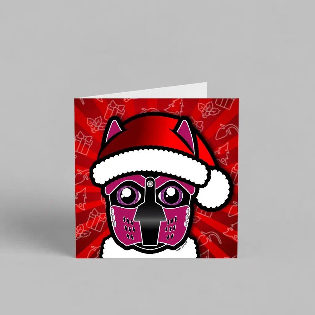 Santa Pup Pink
