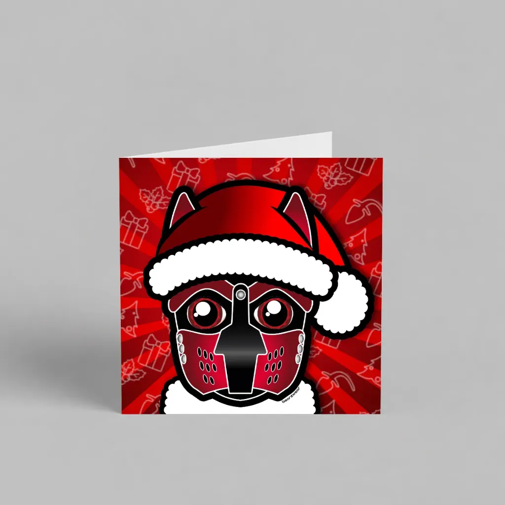Santa Pup Red