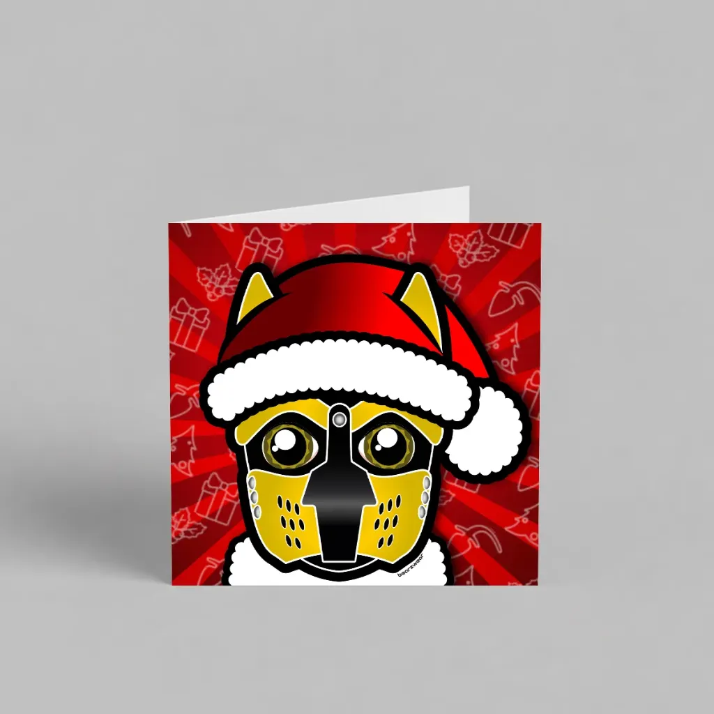 Santa Pup Yellow